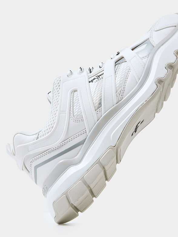 BANKSY white sneakers - 5