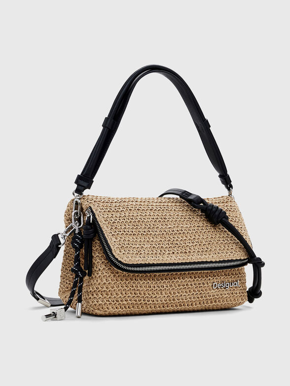Raffia crossbody bag - 4