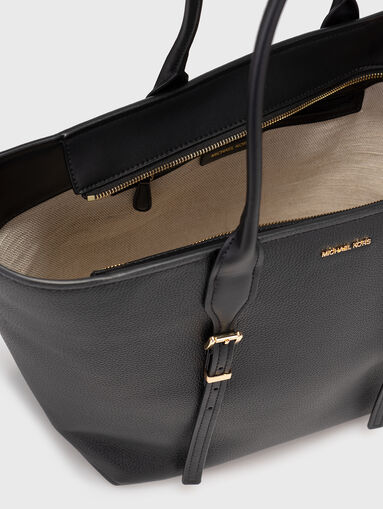 Big leather bag with logo - 4