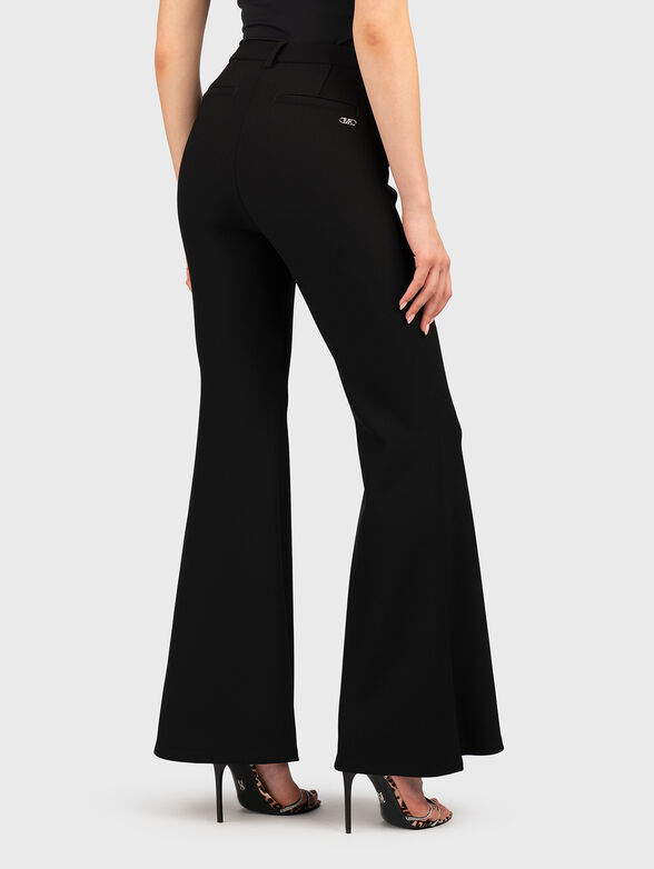 Trousers with high waist and wide legs - 2