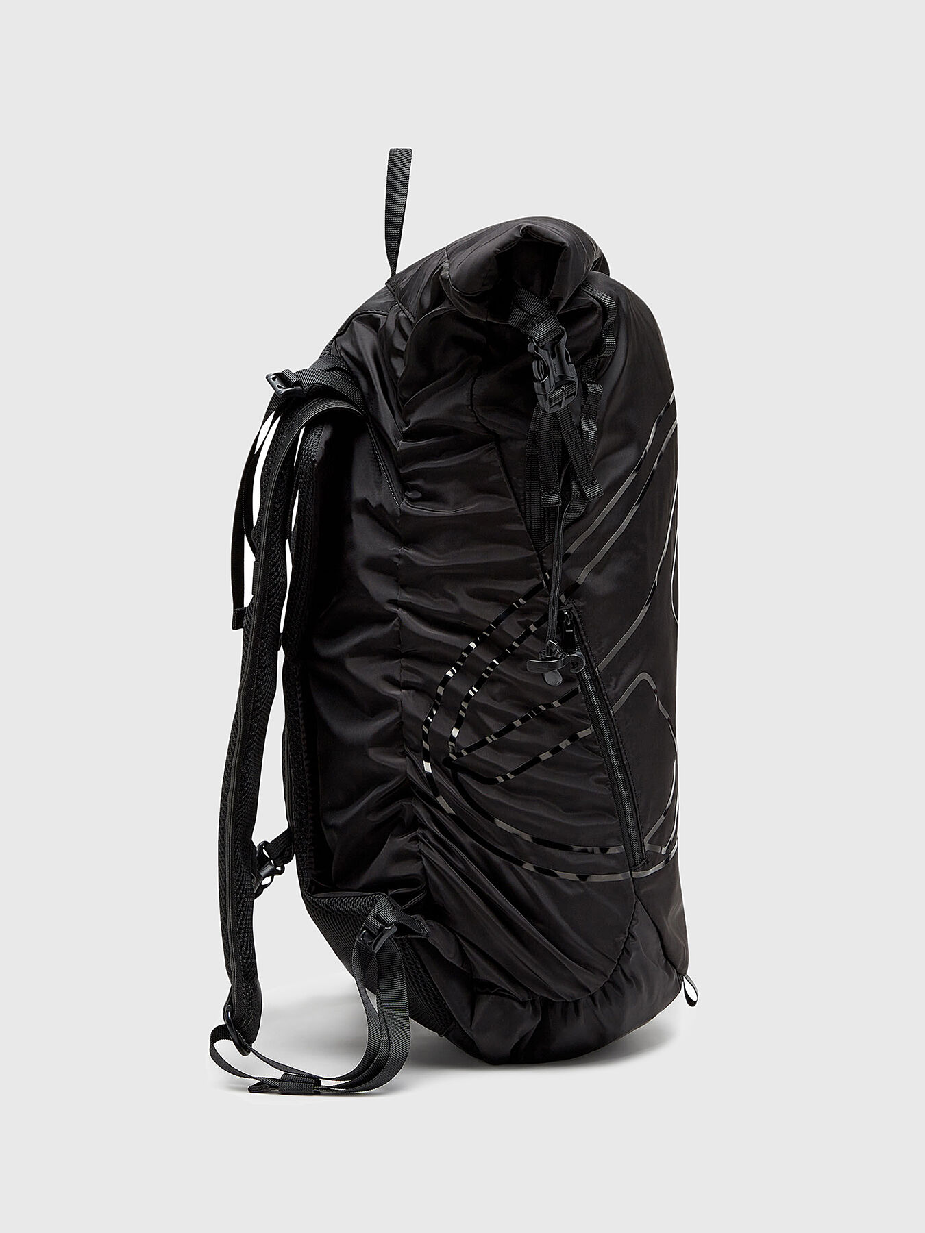 Diesel Drape logo-print Sling Bag | Black | FARFETCH