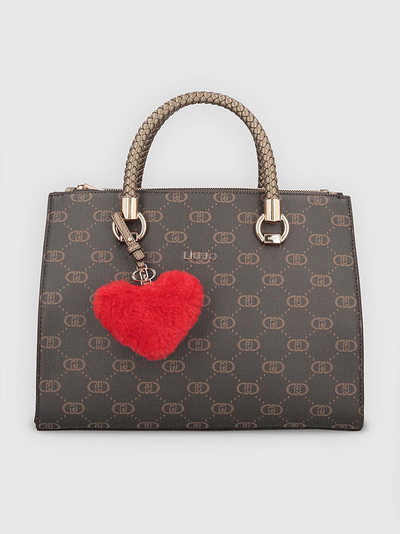 ハンドバッグ LIU JO LOGO HANDBAG Liu Jo Logo Handbag - Green - Women | AF4319E053895025