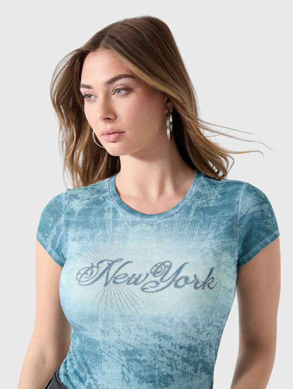Rhinestones t-shirt - 4