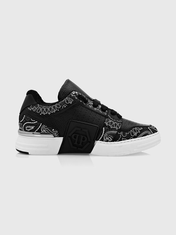 ROYAL STREET PAISLEY leather sneakers - 1