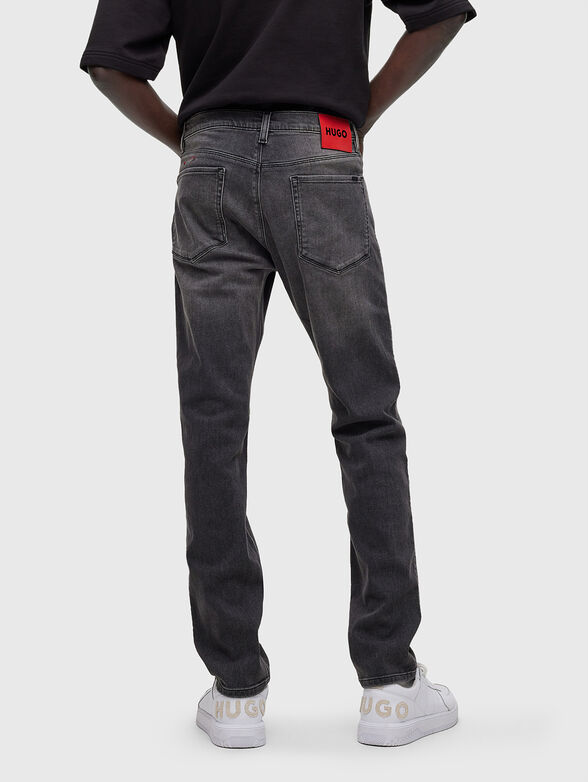 Grey jeans with washed effect - 2