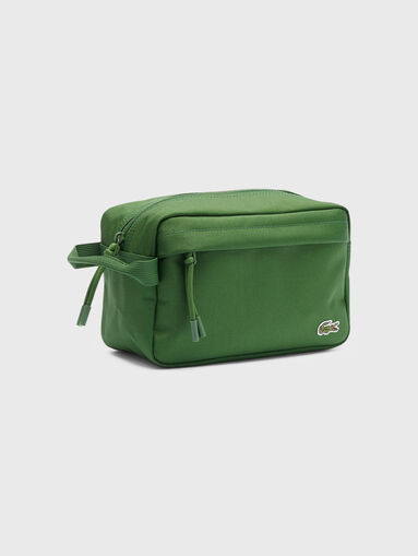 Black toiletry bag with logo - 3