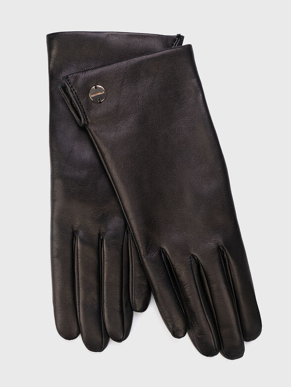 AUDREY black leather gloves - 2