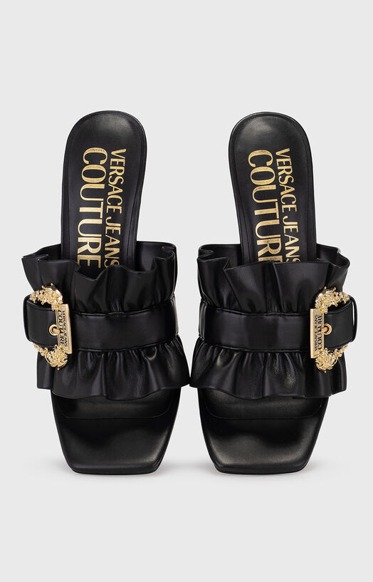 Women's Sandals Versace Jeans Couture Slippers EMILY Heeled