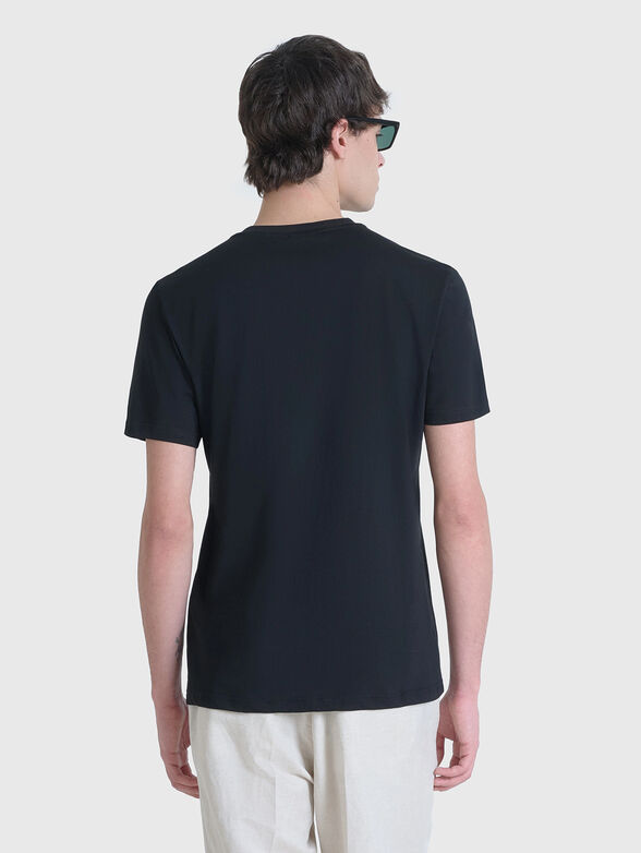 Cotton T-shirt with logo print - 2