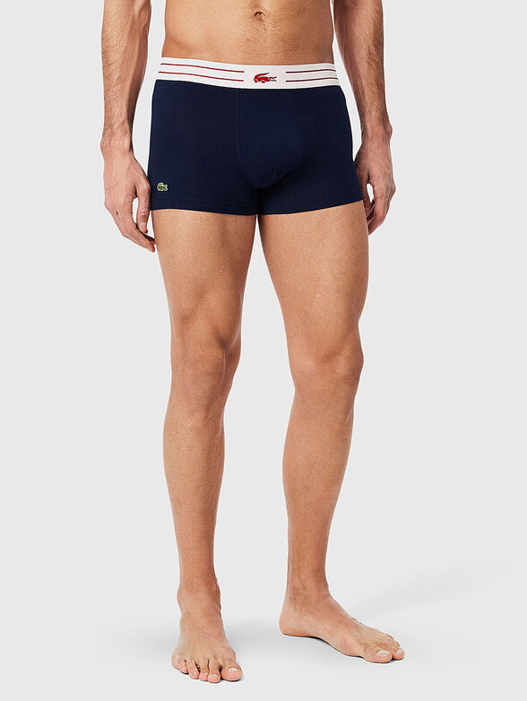 Set of three pairs of boxers with logo detail - 5