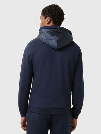 SVEN cotton blend jacket with quilted effect - 3