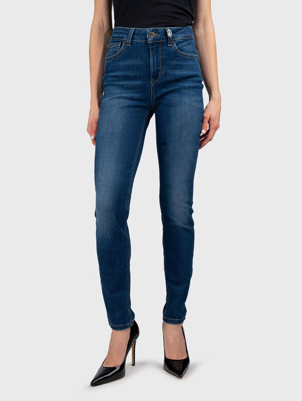 Slim jeans with washed effect - 1