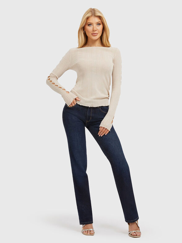 CAROLE blouse with cut out details - 2