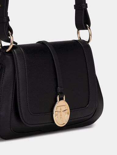 ROMA bag with metal logo clasp - 4