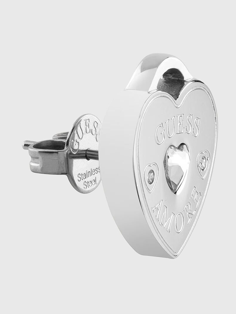 AMORE earrings with rhinestones - 3