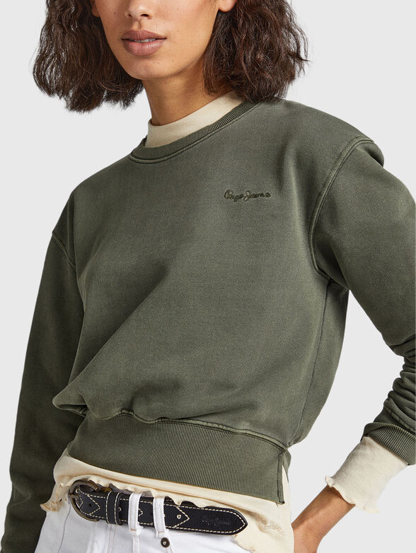 ADRIANA cropped sweatshirt  - 4