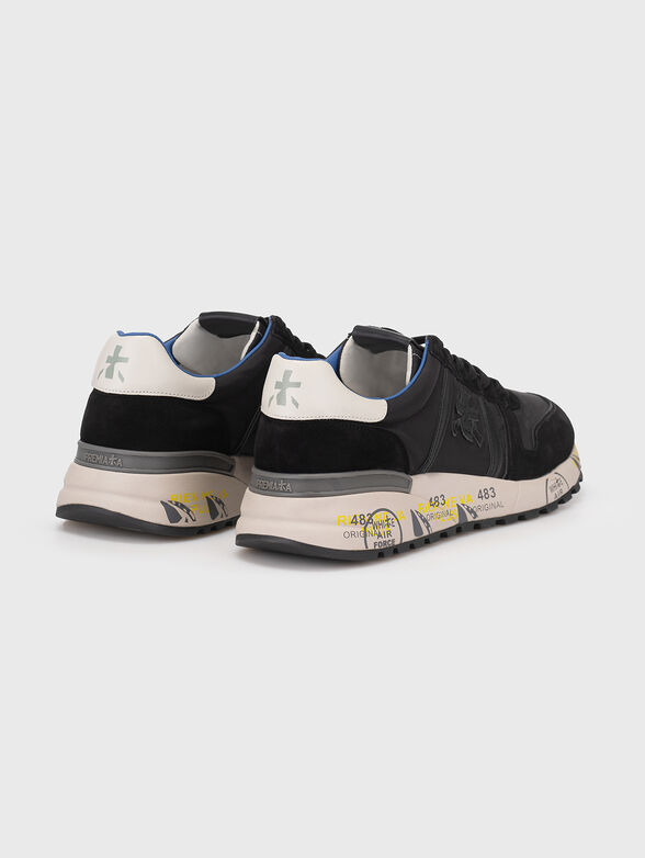 LANDER black sports sneakers - 3