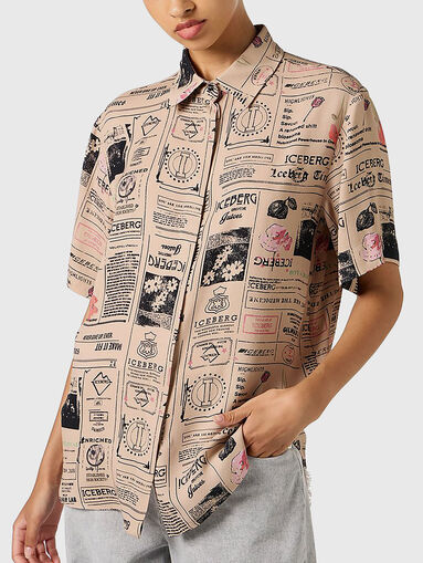 Short sleeve shirt with print - 4