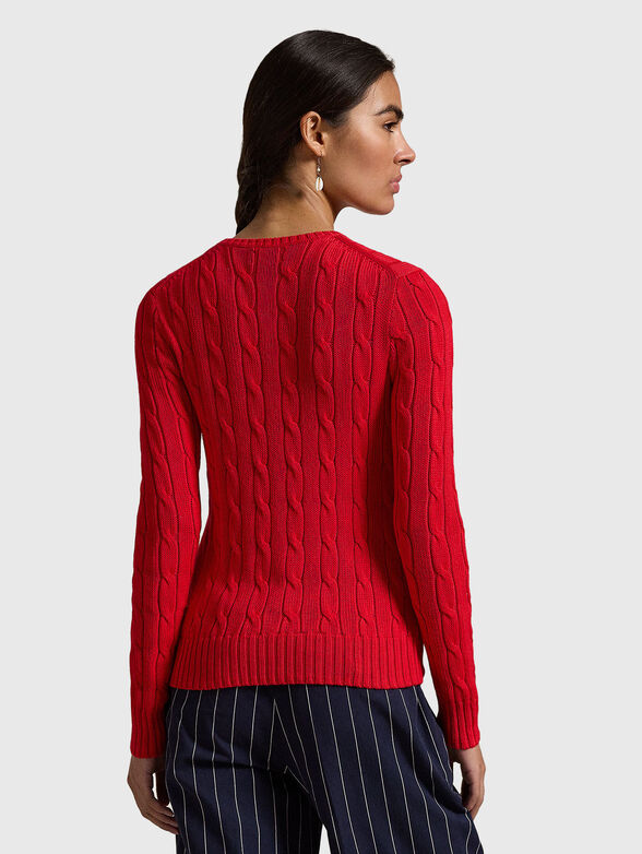 Sweater with embroidered logo - 3