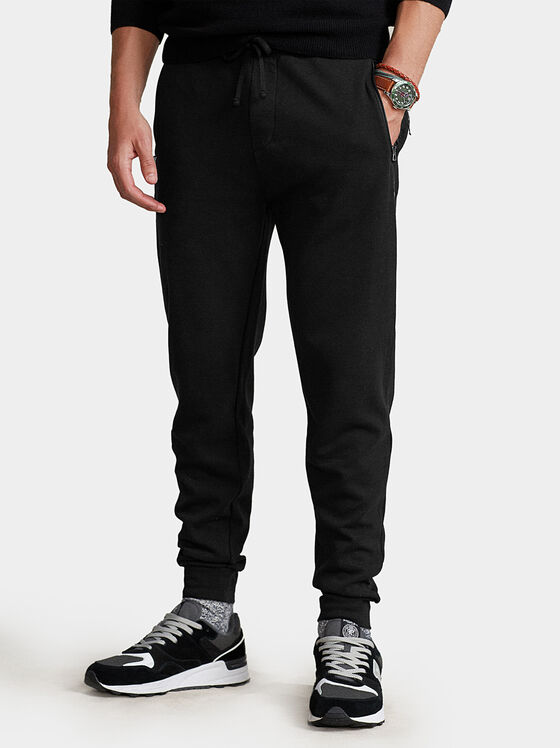 Черен спортен панталон - 1