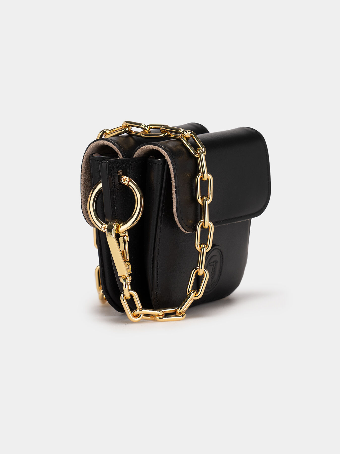 AMARYLLIS crossbody bag with golden chain brand TRUSSARDI