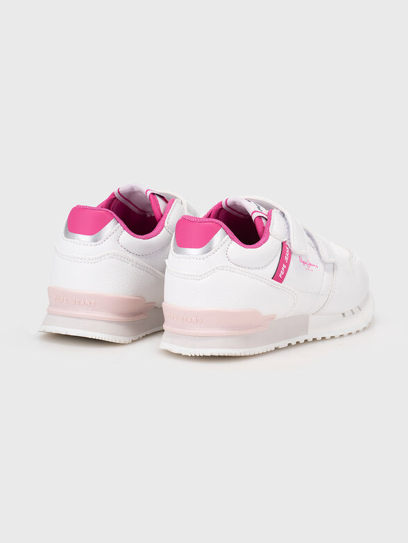 LONDON CLUB sports shoes with velcro patches - 3