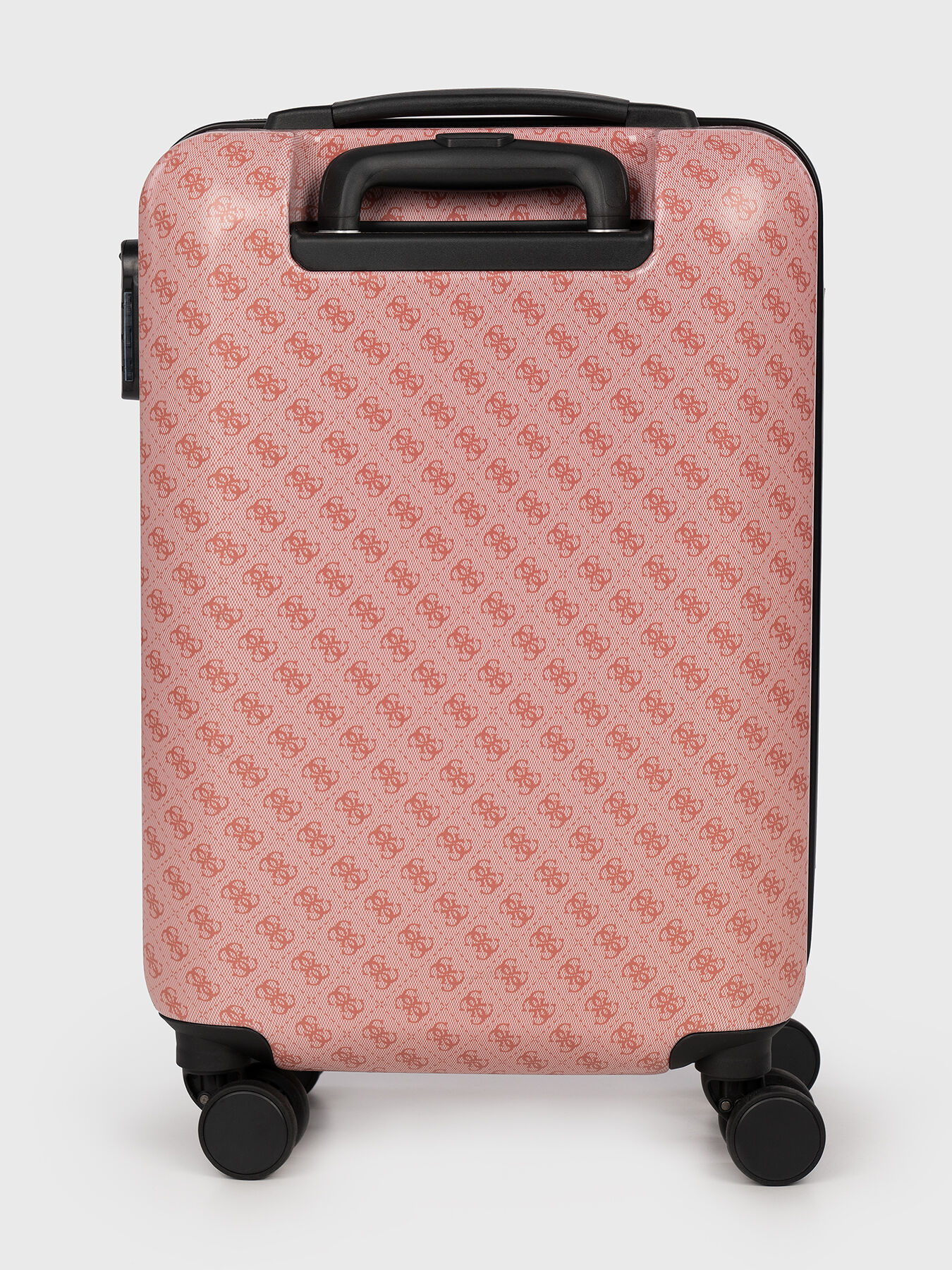 Suitcase with 4G monogram print brand GUESS