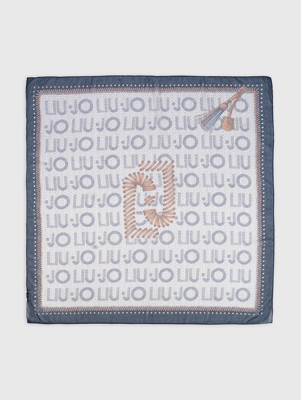 Scarf with 4G logo print - 2