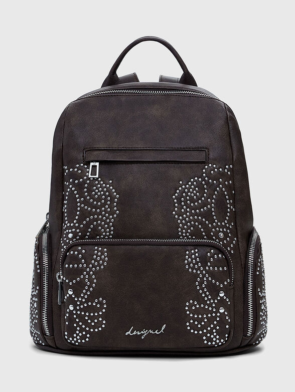 Backpack with studded pockets - 1