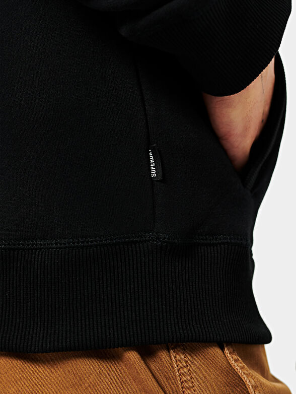 Sweatshirt with logo embroidery - 3