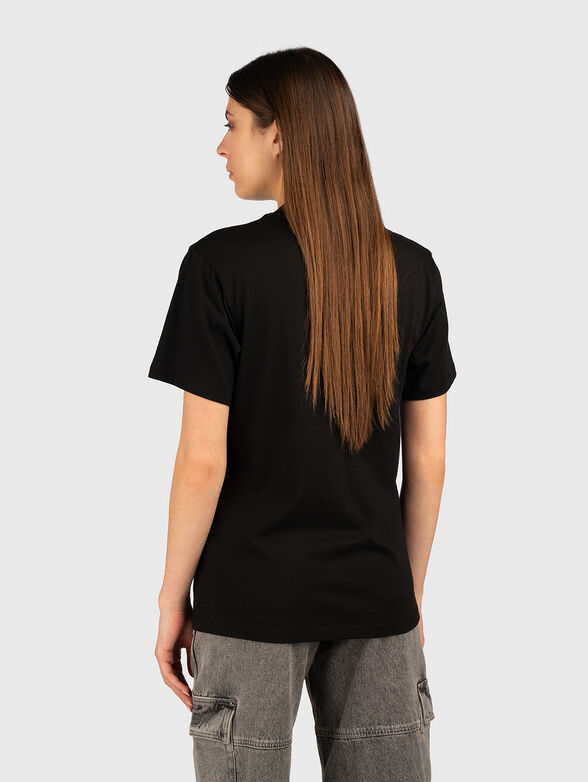 T-shirt with contrast print - 2