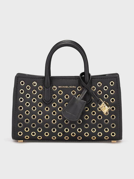 Crossbody bag with gold details - 1