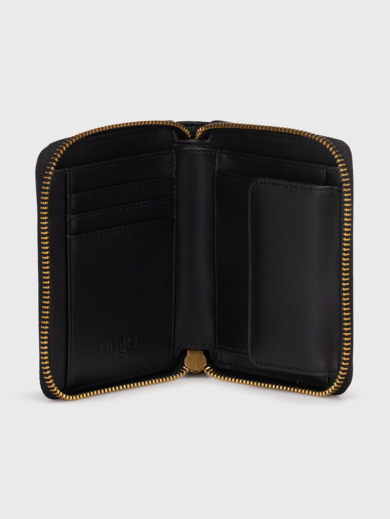 Logo accent zip wallet  - 3