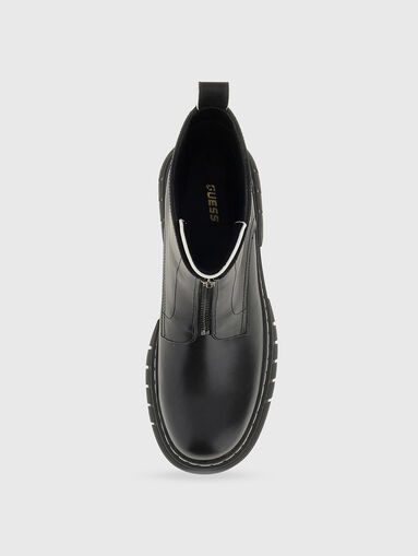 ANNIA genuine leather ankle boot - 5