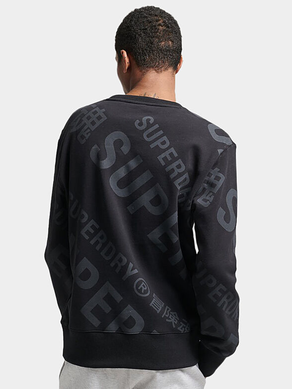 CODE sweatshirt with logo print - 3