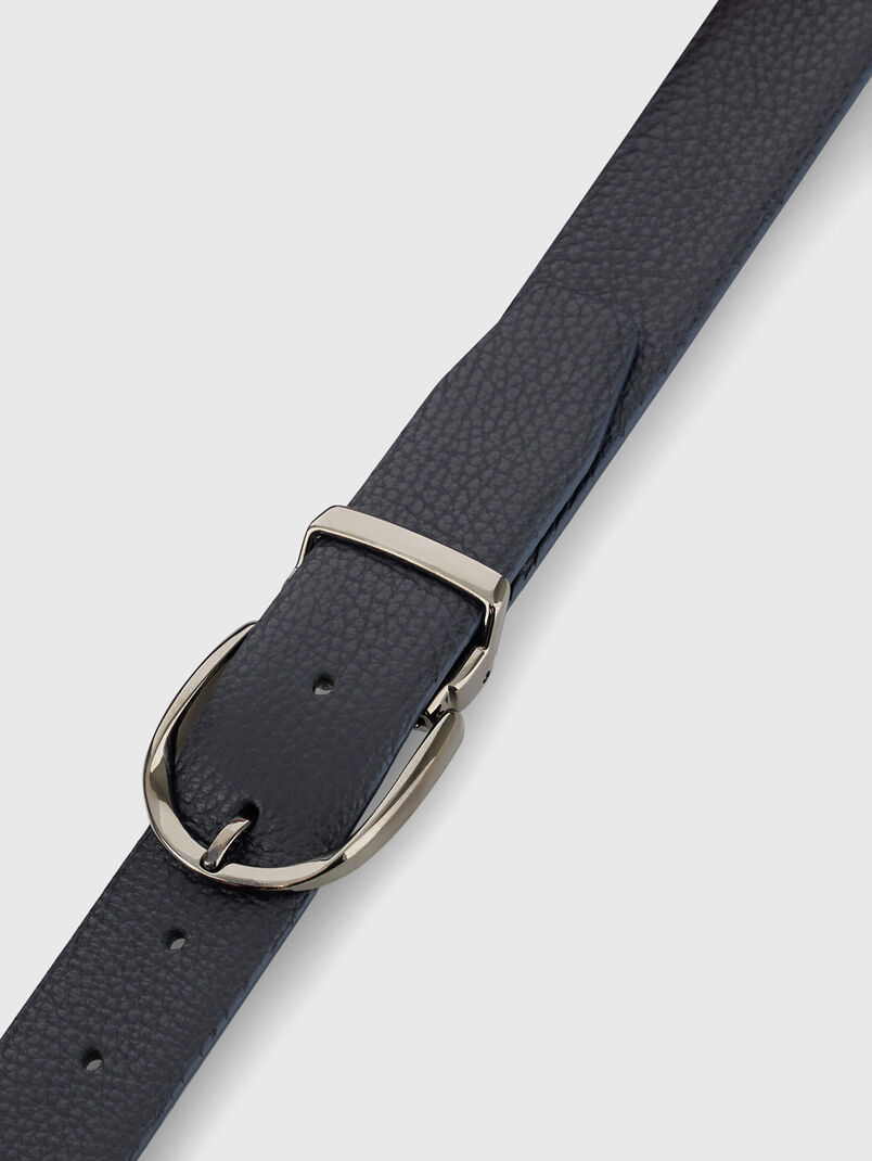 Reversible leather belt - 3