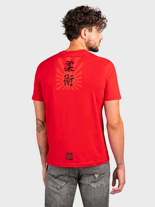 TS152 red T-shirt with print - 2