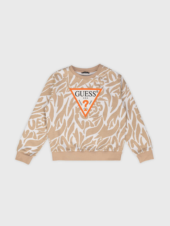 Animal print sweatshirt - 1