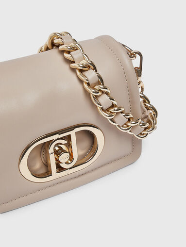 LAPUFFY Beige crossbody bag - 4