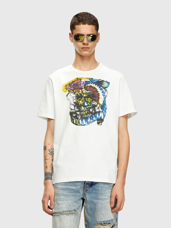 T-shirt T-ADJUST-Q3 cotton with print - 1