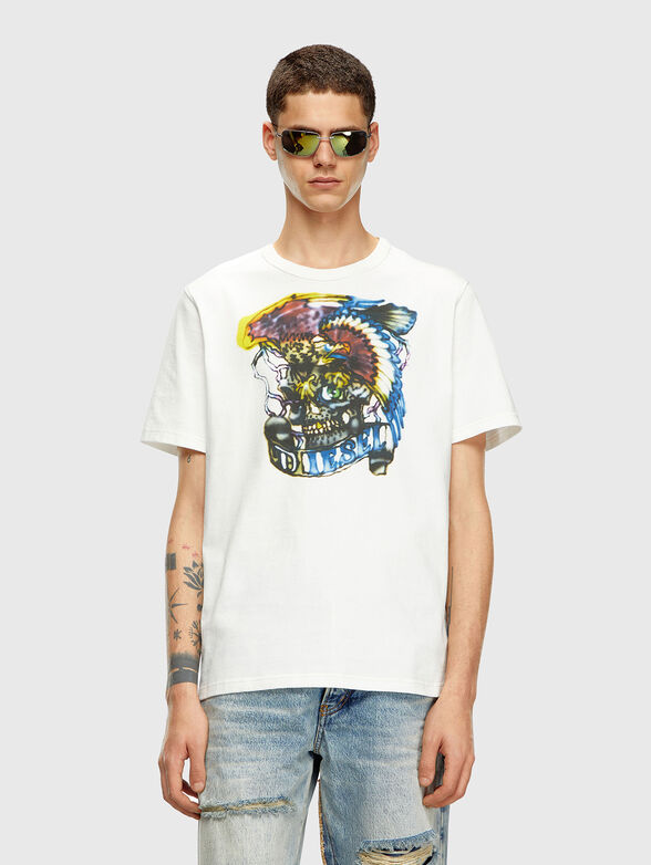 T-shirt T-ADJUST-Q3 cotton with print - 1