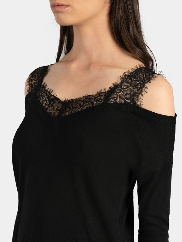 Black sweater ORIELLA - 2