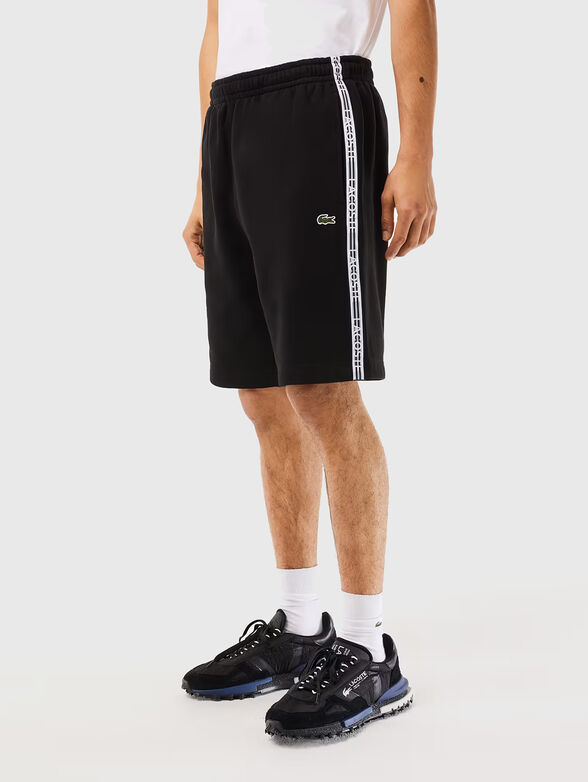 Cotton blend shorts  - 2