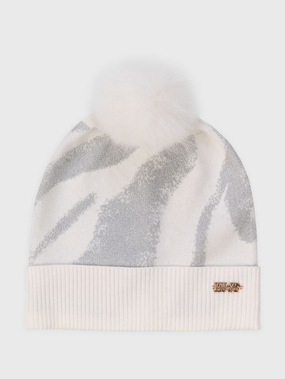 Hat with pompom  - 1
