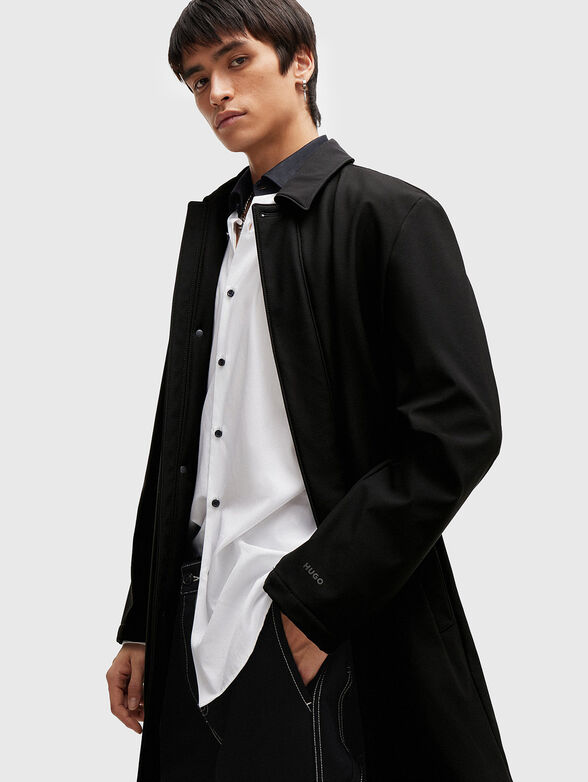 MAREC2411 black transitional coat - 5
