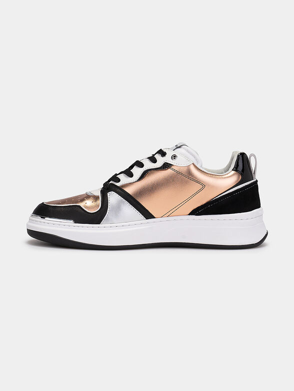 ELEKTRA Sneakers with accents in fuxia - 4