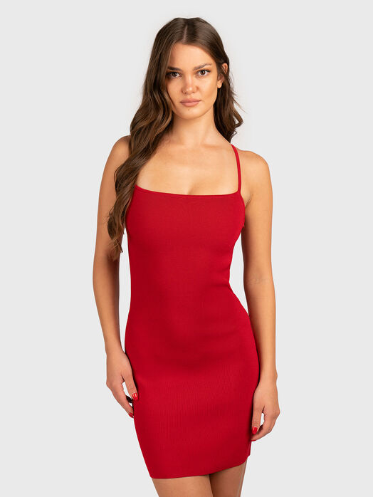 Mini dress made of rips