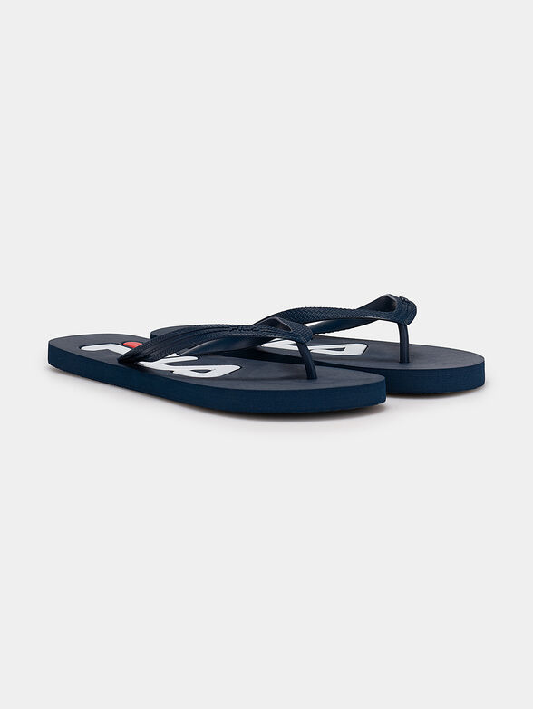 TROY black flip flops - 2