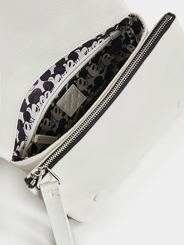 Crossbody bag with Mickey Mouse print - 5