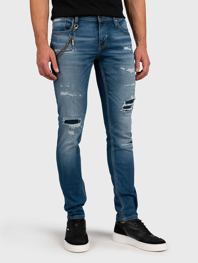 IGGY jeans with metal chain - 1